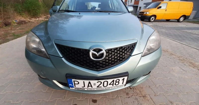 Mazda 3 cena 6900 przebieg: 185600, rok produkcji 2005 z Lipsk małe 352